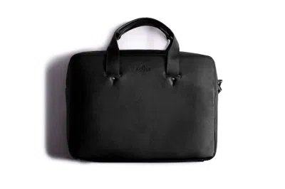Harber London Men's Everyday Leather Briefcase - Black