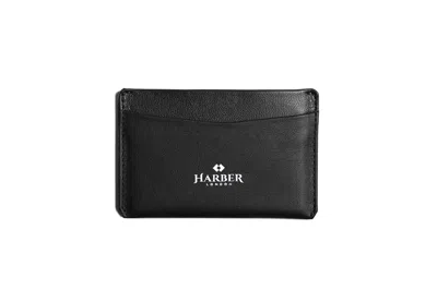 Harber London Men's Rfid Card Holder - Black Black