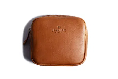 Harber London Neutrals Dopp Kit - Tan In Brown