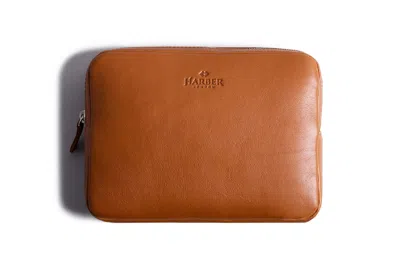 Harber London Orange Tech Dopp Kit - Tan