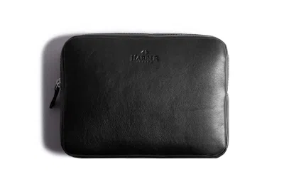 Harber London Tech Dopp Kit - Black In Orange