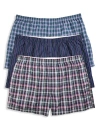 Harbor Bay By Dxl Big & Tall 3-pk Academy Woven Boxers