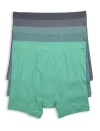 Harbor Bay By Dxl Big & Tall 3-pk Heathered Boxer Briefs