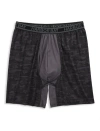 Harbor Bay By Dxl Big & Tall Colorblock Tech 5 Inch Boxer Briefs In Black Camo