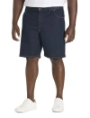 Harbor Bay By Dxl Big & Tall Continuous Comfort Stretch Jean Shorts In Blue