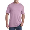 Harbor Bay By Dxl Moisture-wicking Jersey T-shirt In Orchid Haze