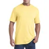 Harbor Bay By Dxl Big & Tall Moisture-wicking Jersey T-shirt In Yellow