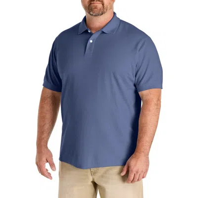 Harbor Bay By Dxl Big & Tall Piqué Polo Shirt