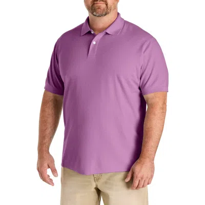 Harbor Bay By Dxl Big & Tall Piqué Polo Shirt