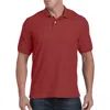 Harbor Bay By Dxl Big & Tall Piqué Polo Shirt In Red Dhalia