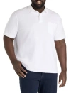 Harbor Bay By Dxl Big & Tall Pocket Piqué Polo Shirt