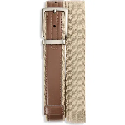 Harbor Bay By Dxl Big & Tall Reversible Belt In Brown