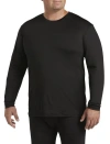 HARBOR BAY BY DXL HARBOR BAY BY DXL BIG & TALL COLDER WEATHER LEVEL 2 PERFORMANCE THERMAL T-SHIRT
