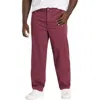 Harbor Bay By Dxl Continuous Comfort Pants In Red