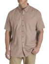Harbor Bay By Dxl Easy-care Solid Sport Shirt