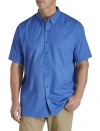 Harbor Bay By Dxl Easy-care Solid Sport Shirt