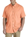 Harbor Bay By Dxl Easy-care Solid Sport Shirt