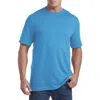 Harbor Bay By Dxl Moisture-wicking Jersey T-shirt In Blue Jay