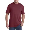 Harbor Bay By Dxl Moisture-wicking Jersey T-shirt In Zinfandel