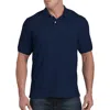Harbor Bay By Dxl Big & Tall Piqué Polo Shirt In Navy