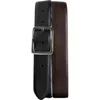 Harbor Bay Reversible Leather Dress Belt In Blk Brown