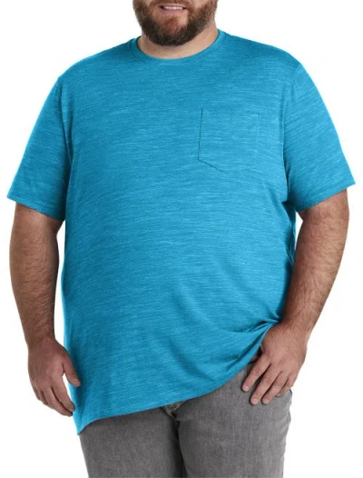 Harbor Bay By Dxl Space Dye Pocket T-shirt