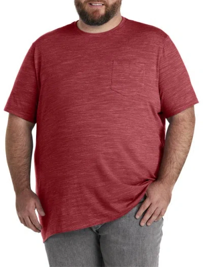 Harbor Bay By Dxl Space Dye Pocket T-shirt