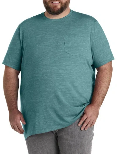 Harbor Bay By Dxl Space Dye Pocket T-shirt