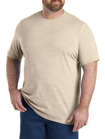 Harbor Bay By Dxl Space-dyed T-shirt In White Pepper Sd