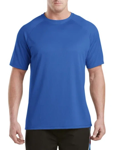 Harbor Bay By Dxl Swim Rash Guard T-shirt In Olympian