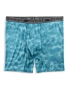 Harbor Bay By Dxl Tie Dye Performance Boxer Briefs In Deep Lagoon