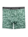 Harbor Bay By Dxl Tie Dye Performance Boxer Briefs In Trekking Green