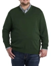 Harbor Bay By Dxl V-neck Pullover In Mountain View