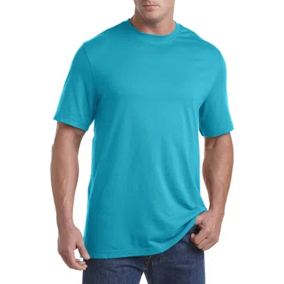 Harbor Bay Moisture-wicking Jersey T-shirt In Bluebird