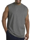 Harbor Bay Moisture-wicking Muscle T-shirt In Granite Ht