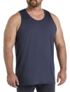 Harbor Bay Moisture-wicking Stretch Tank T-shirt In Grey