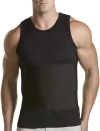 Harbor Bay Shapewear Tank T-shirt In Black