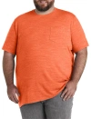 Harbor Bay Space Dye Pocket T-shirt In Golden Poppy Sd