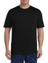 Harbor Bay Tech Stretch Crewneck T-shirt In Black