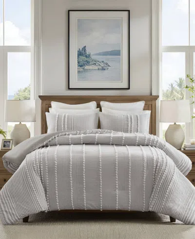 Harbor House Anslee 3-pc. Duvet Cover Set, Full/queen In Gray
