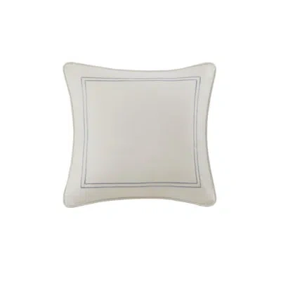 Harbor House Chelsea Embroidered Cotton Square Pillow In Ivory