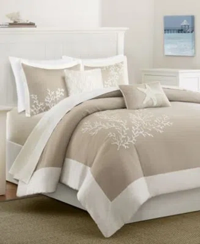 Harbor House Coastline 5 Pc. Duvet Cover Sets In Brown