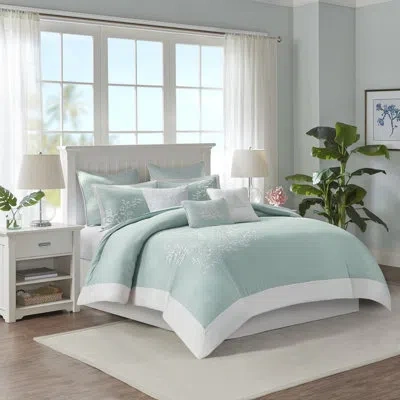 Harbor House Coastline Cotton Duvet Set In Aqua