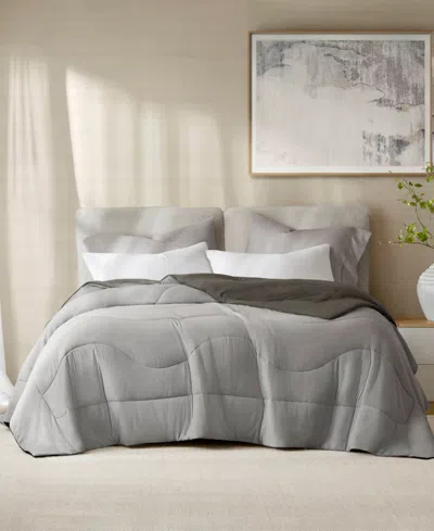 Harbor House Cooling Reversible Comforter, Full/queen In Gray