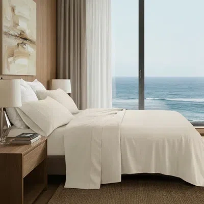 Harbor House Elina Supima 4 Piece Cotton Sheet Set In White
