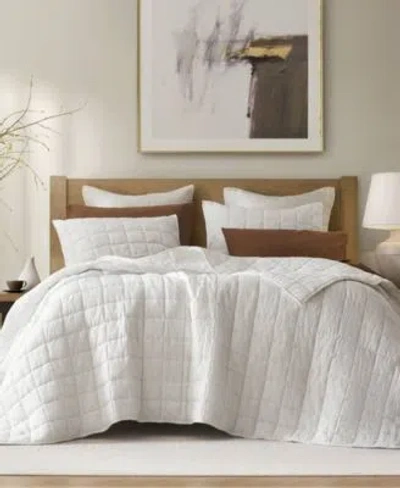 Harbor House French Flax Linen Garment Washed Quilt Sets