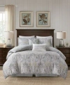 Harbor House Hallie Comforter Sets Bedding In Grey