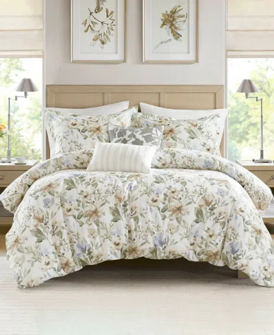 Harbor House Herbal Print 5-pc. Duvet Cover Set, King/cal King In Multi
