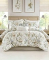 Harbor House Herbal Print Oversized 6 Pc. Comforter Set In Multi