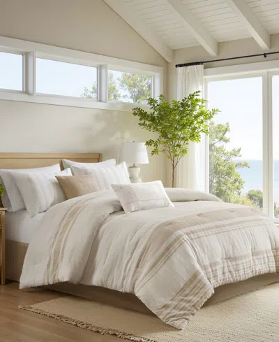 Harbor House Morgan Jacquard 6-pc. Comforter Set, Full In White